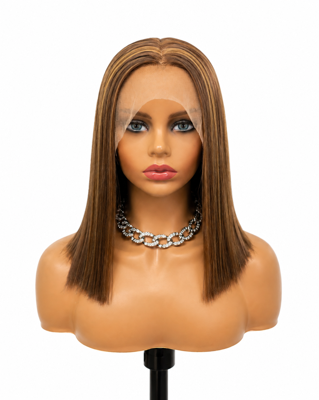 Cameron | 16" Sleek Shoulder Length Lace Front Wig