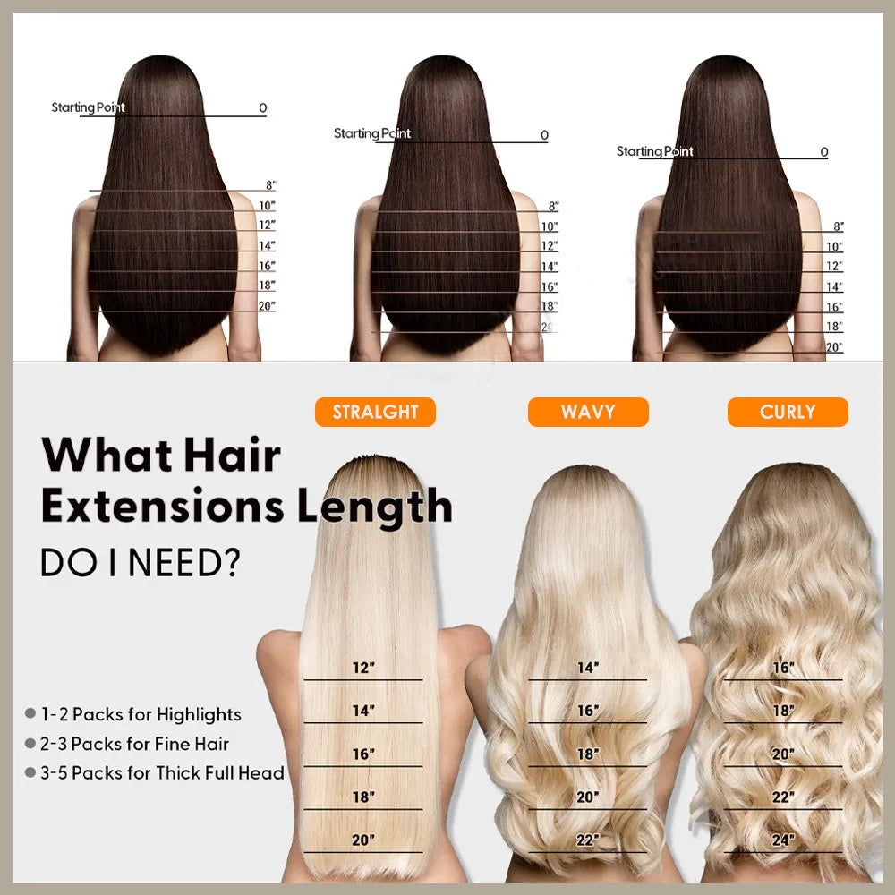 I Tip Hair Extensions Straight Natural Remy Human Hair (#1B Natural Black)