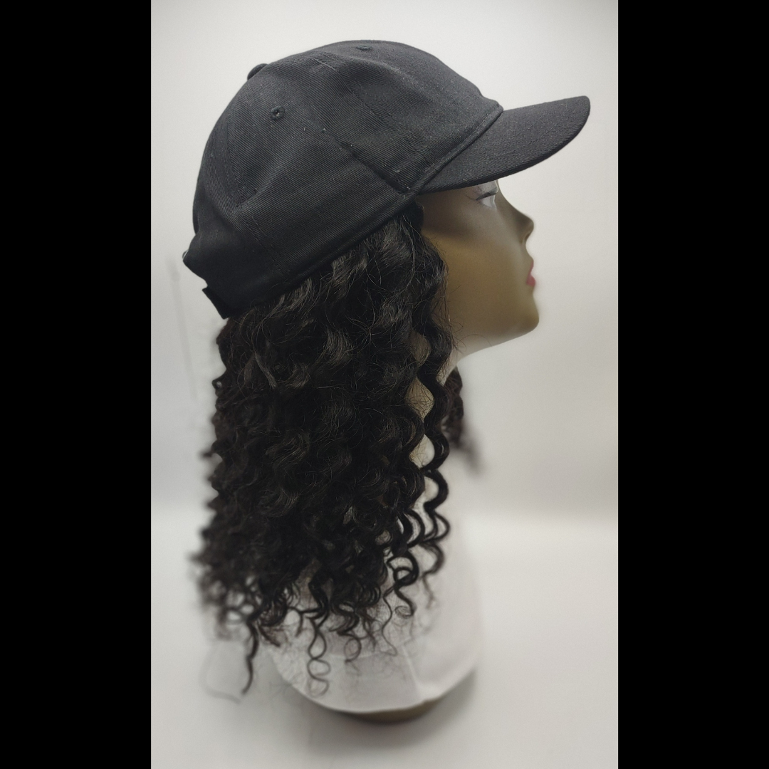 Callie's Custom | Human Hair | Wet & Wavy | Hat Wig