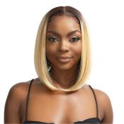 Human Hair Blend HD Lace Frontal Wig – Glueless Melt | Hand-Tied 13×6 Dot