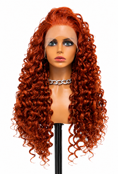 Zuri | Long Deep Curl Lace Front Wig