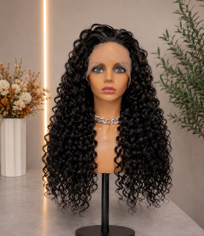 Amara | Long Defined Curl Lace Front Wig