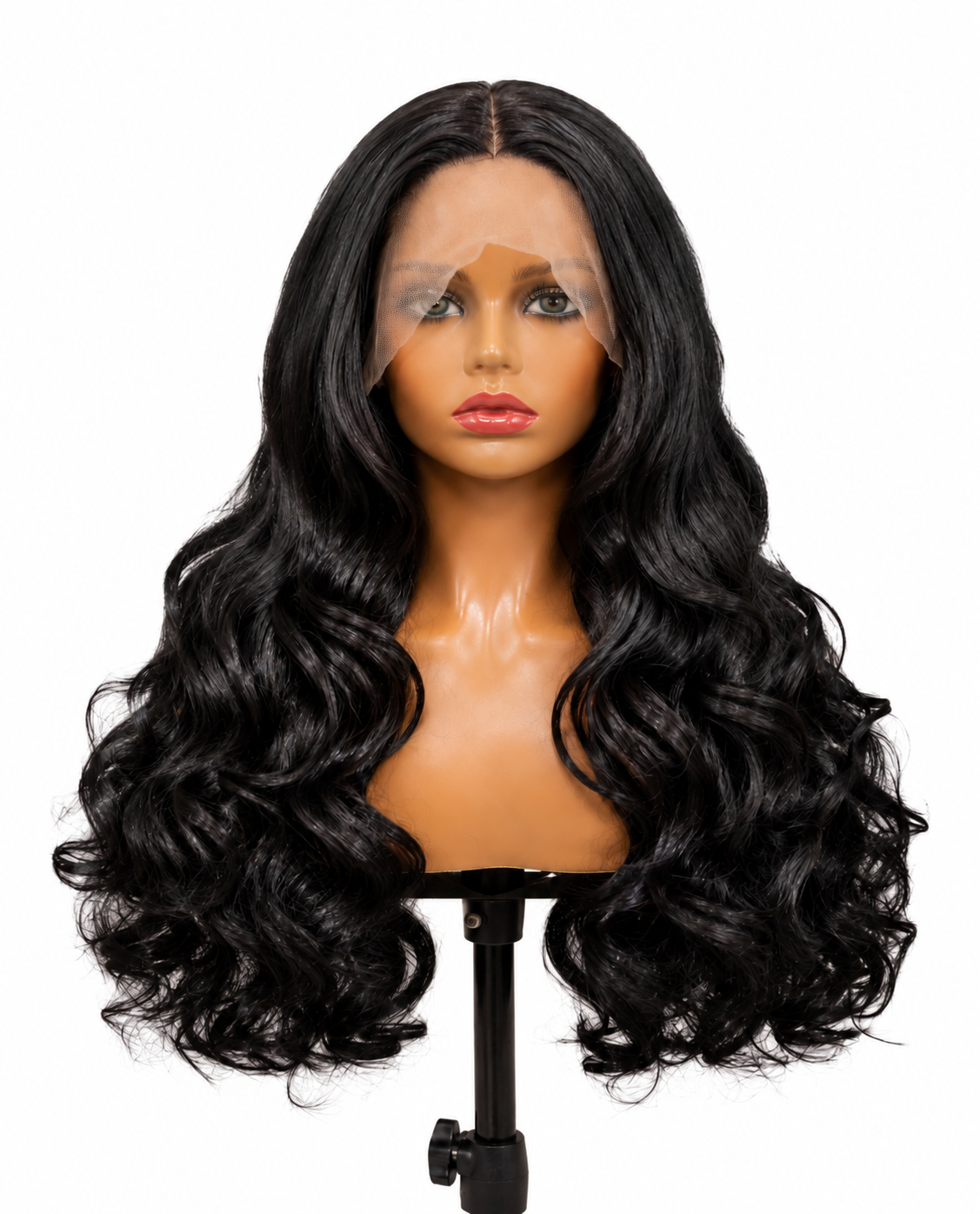 Midnight Glam | 24" Long Body Wave Lace Front Wig