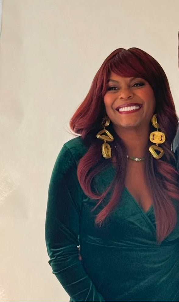 Tabitha Brown Wig | Synthetic High, Fiber Master Mix Wig | Heat Safe Up 400°F