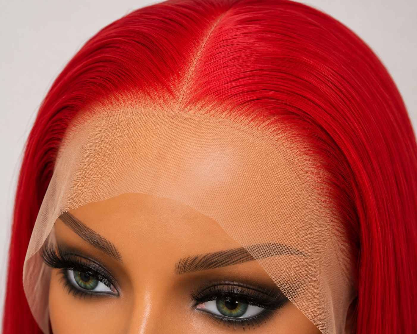 Scarlet | Long Straight Crimson Red Lace Front Wig