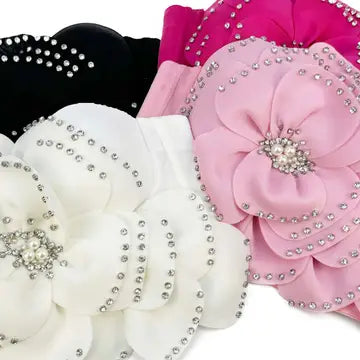 Floral Beaded Statement Bra Top