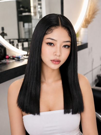 Cameron | 16" Sleek Shoulder Length Lace Front Wig