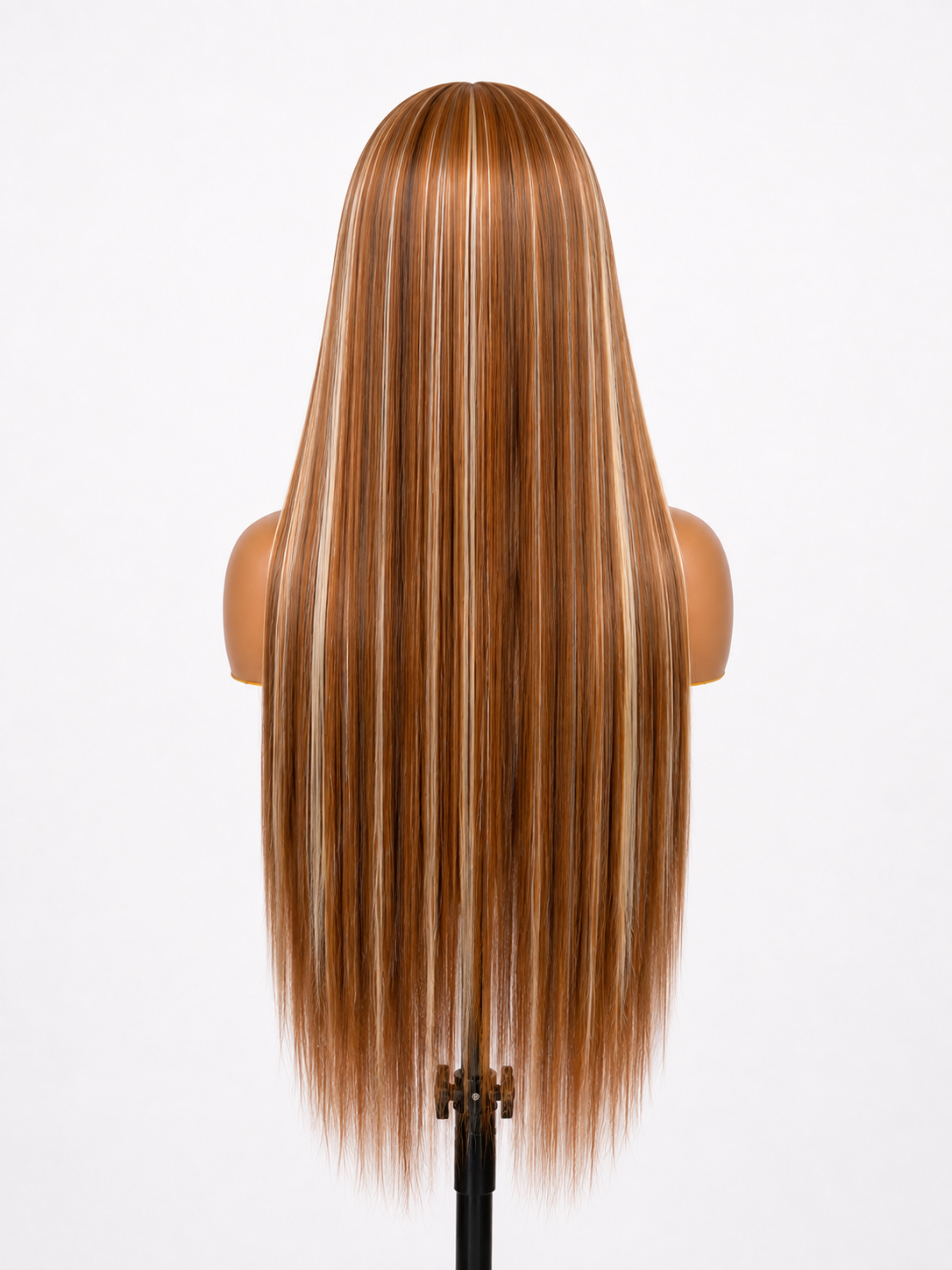 Golden Hour | 30" Long Straight Highlighted Lace Front Wig
