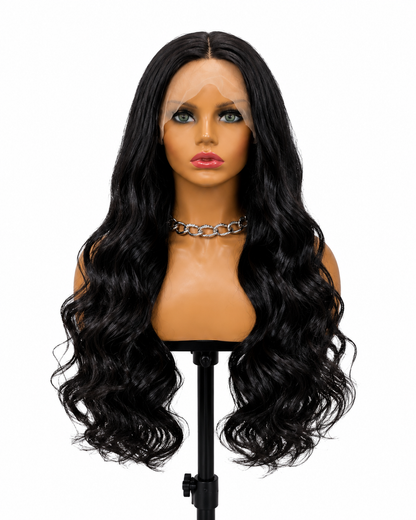 Bella | 26" Long Layered Body Wave Lace Front Wig