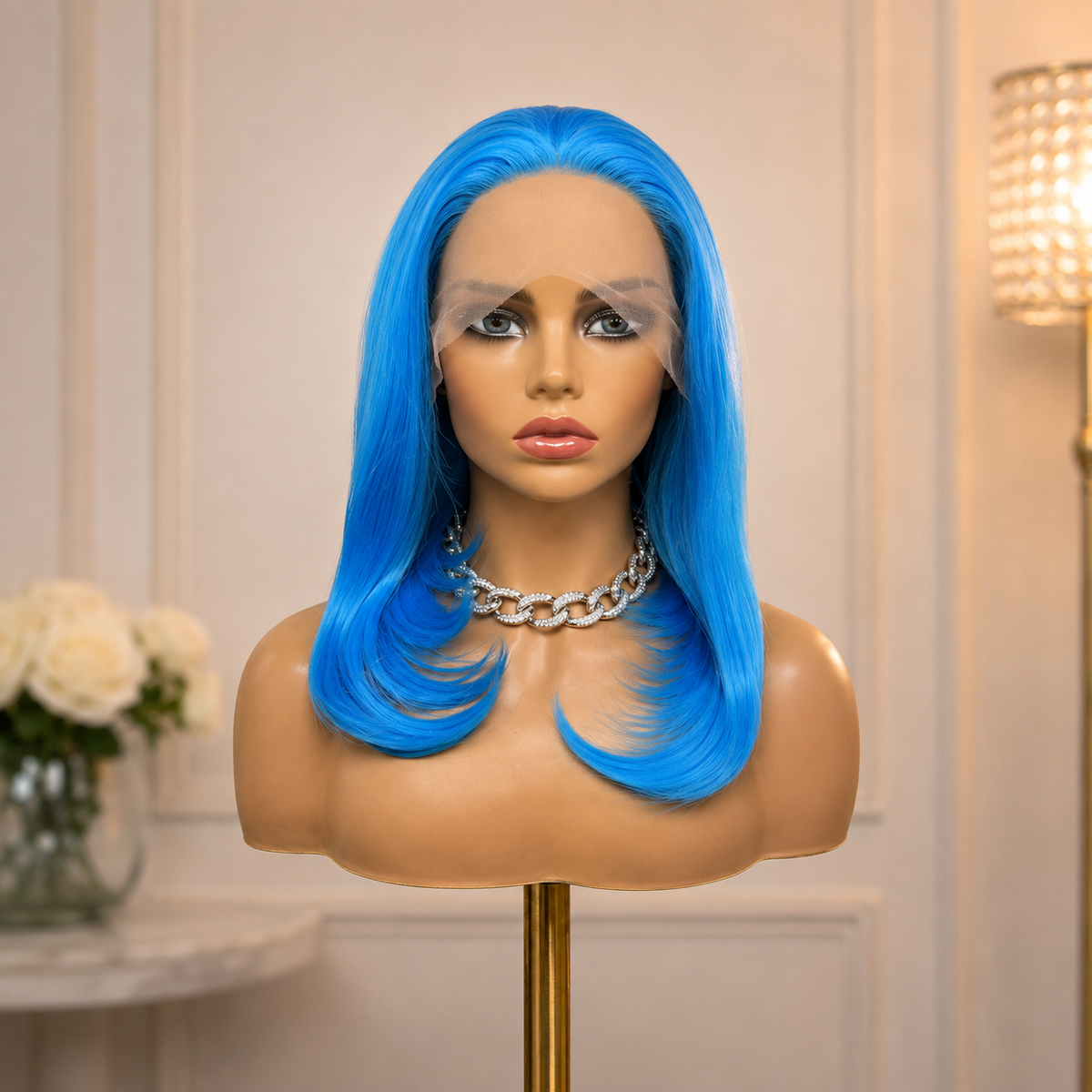 Sugar Pop | 14" Sleek Fun Color Lace Front Wig
