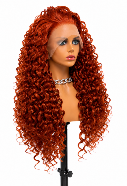 Zuri | Long Deep Curl Lace Front Wig