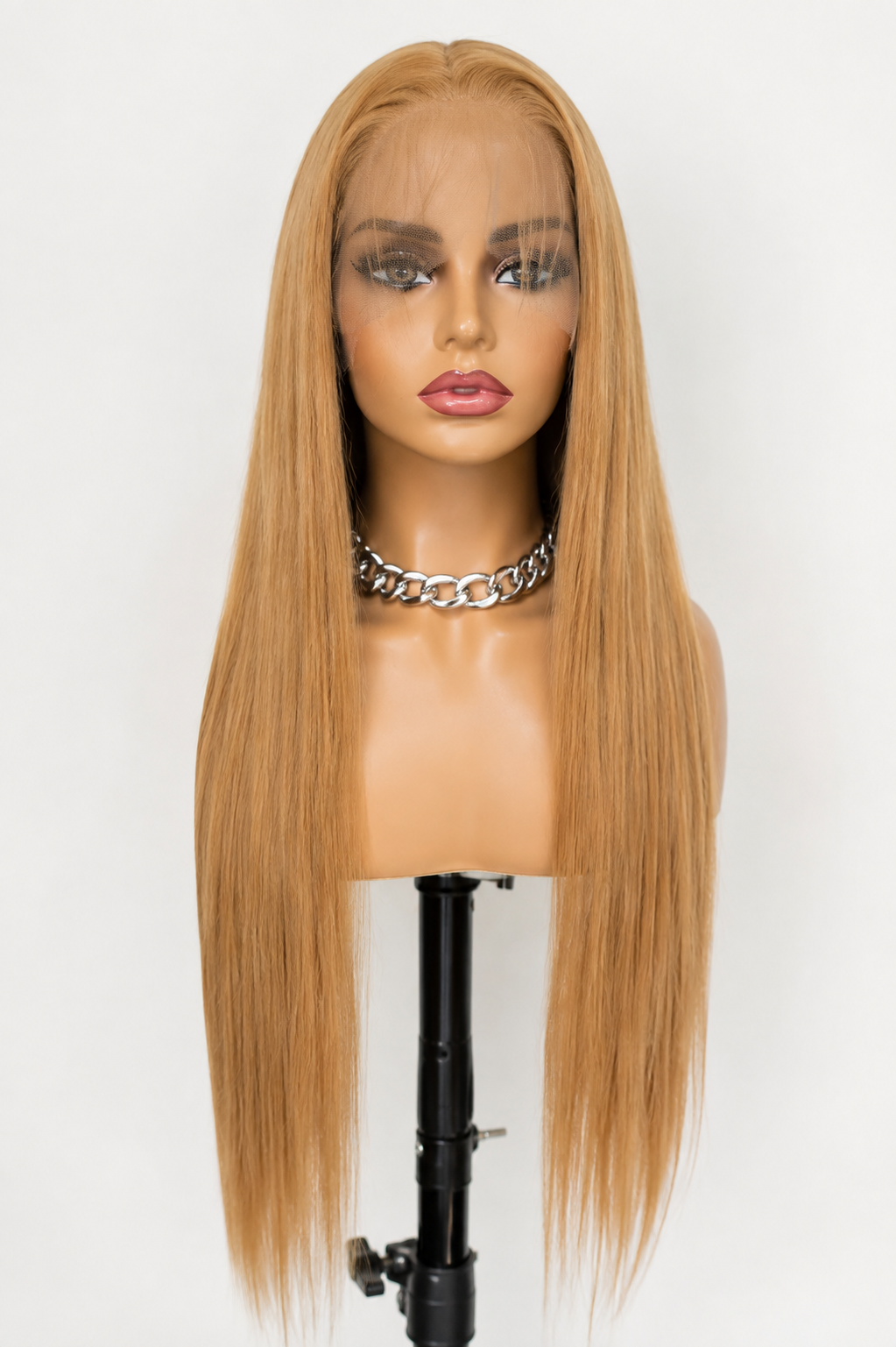 Soleil | Long Straight Blonde Lace Front Wig