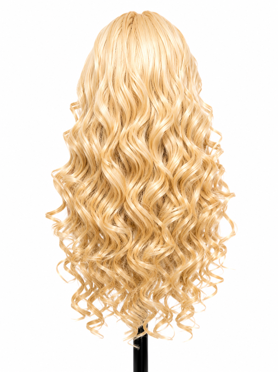 Solara | 26" Blonde Curly Lace Front Wig