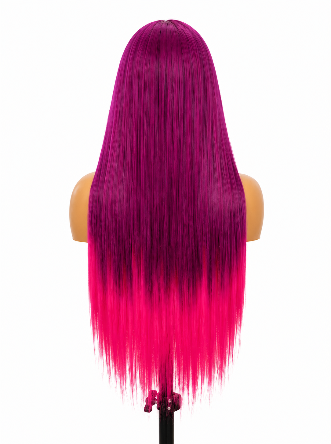 Berry Blast | 30" Long Straight Ombre Lace Front Wig
