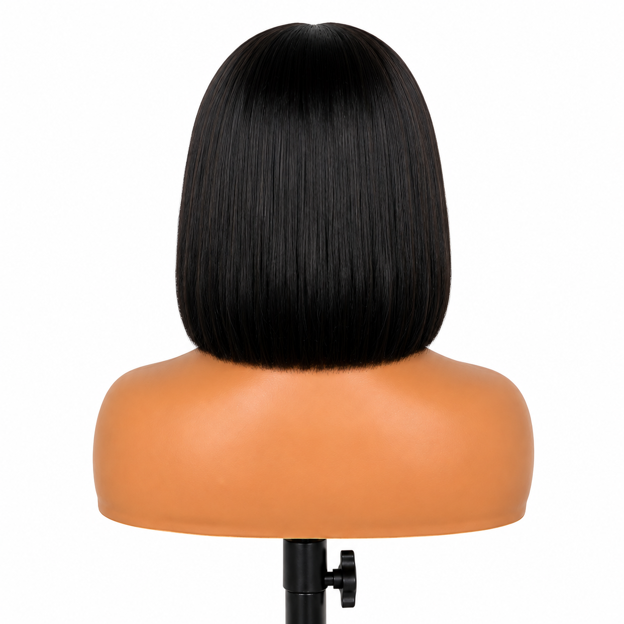 Nia | Classic Black Sleek Bob Lace Front Wig