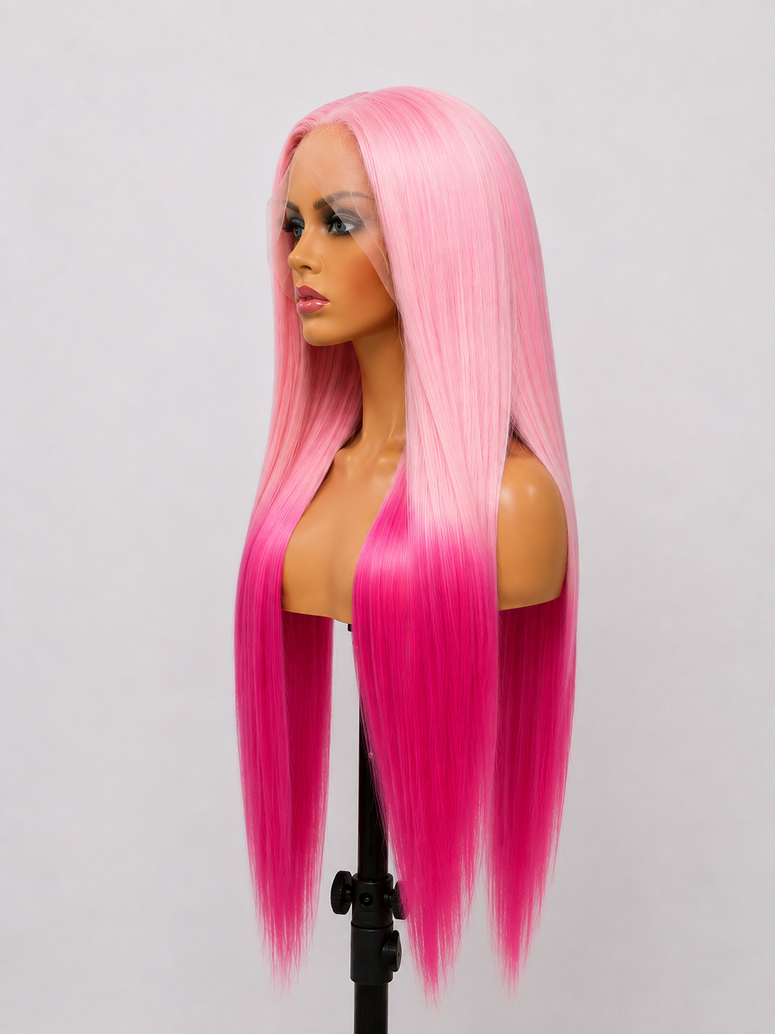 Pink Paradise | 30" Long Straight Lace Front Wig