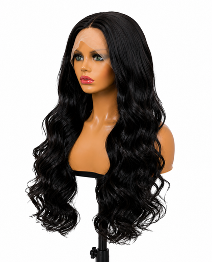 Bella | 26" Long Layered Body Wave Lace Front Wig