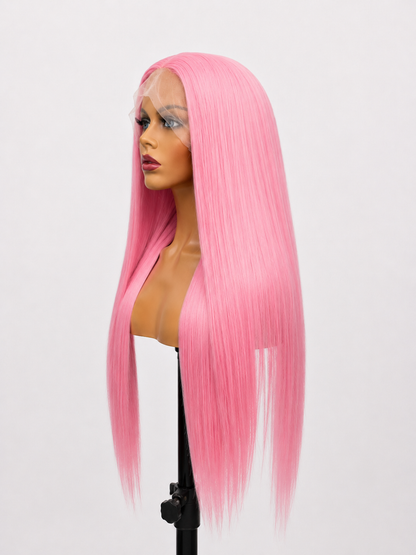 Kayla | Long Silky Straight Fun Color Lace Front Wig