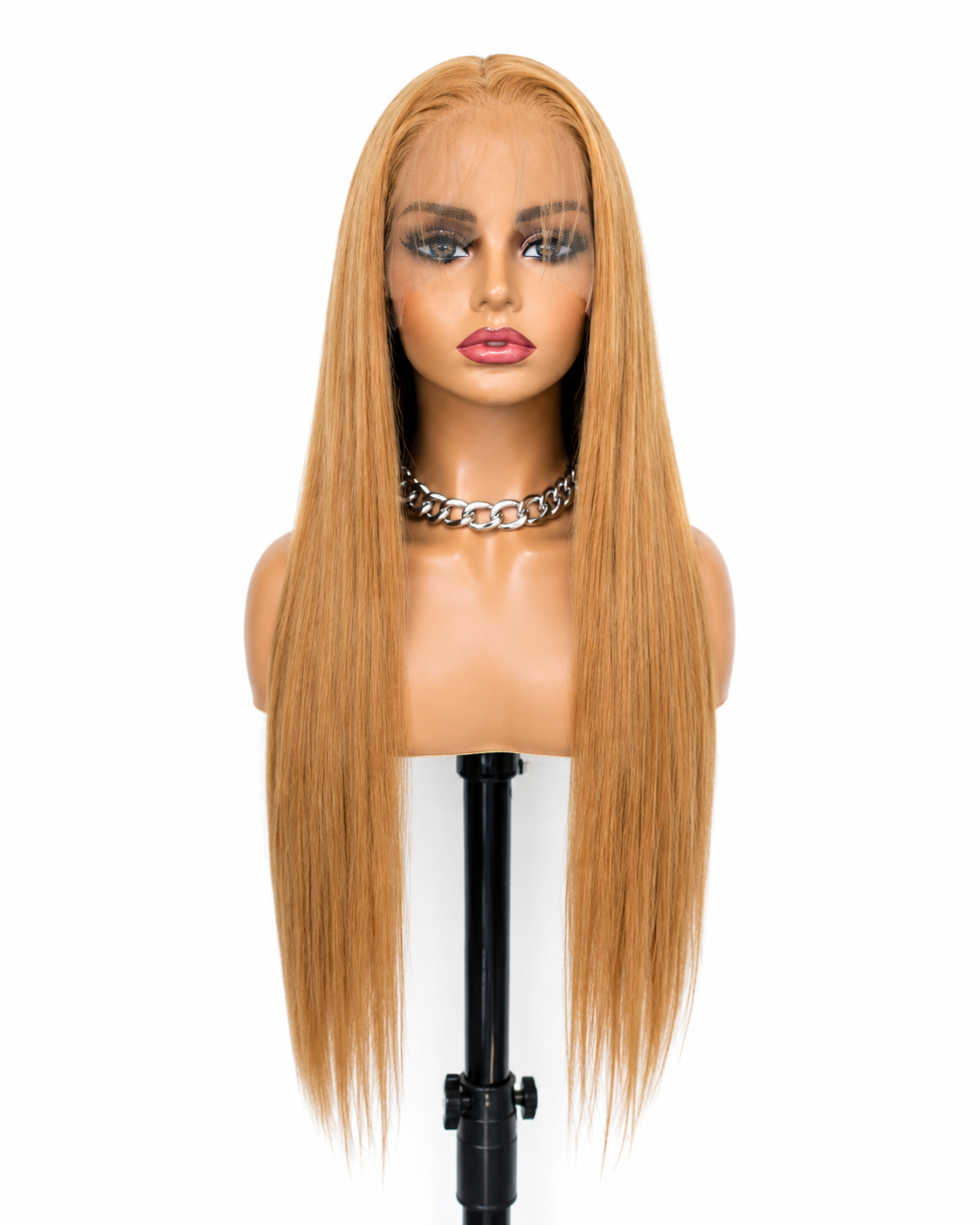 Soleil | 24" Long Straight Blonde Lace Front Wig