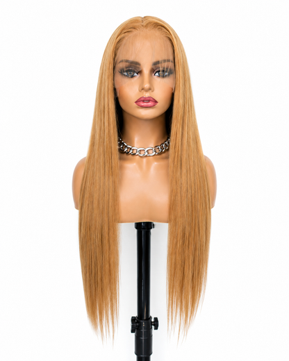 Soleil | 24" Long Straight Blonde Lace Front Wig