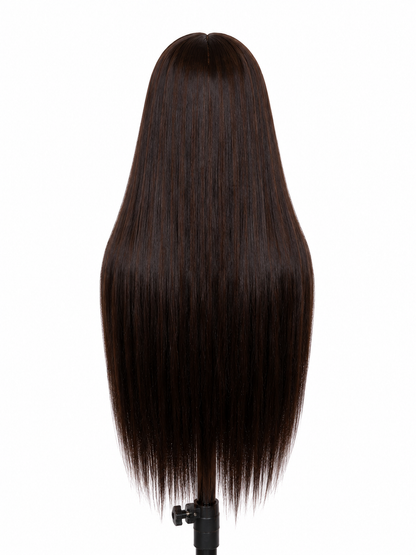Velour | Long Straight Espresso Brown Lace Front Wig