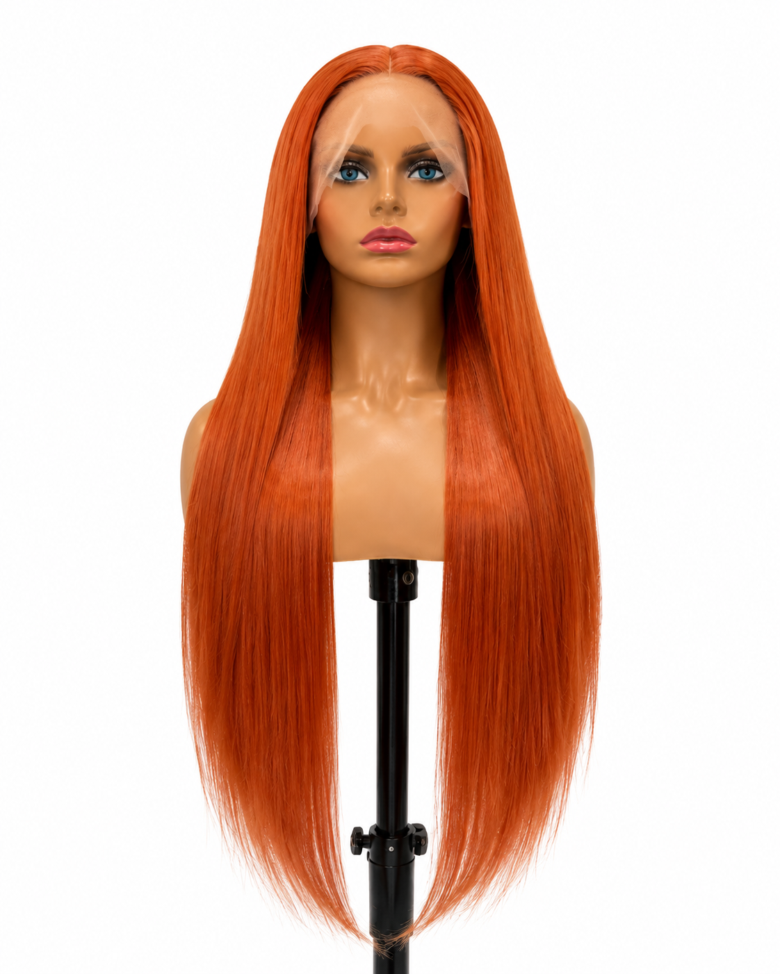 Phoenix | Long Straight Burnt Copper Lace Front Wig