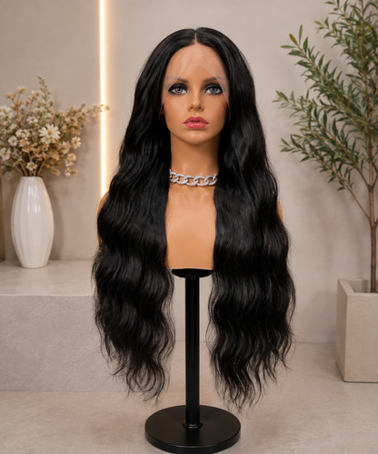Onyx Wave | 26" Long Natural Wave Lace Front Wig