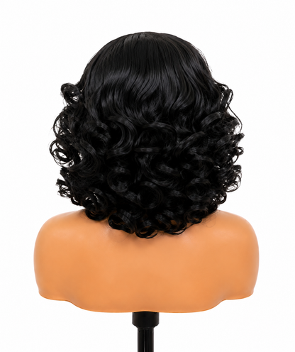Vivienne | 12" Curly Bob Lace Front Wig