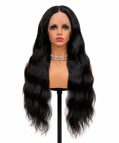 Onyx Wave | 26" Long Natural Wave Lace Front Wig