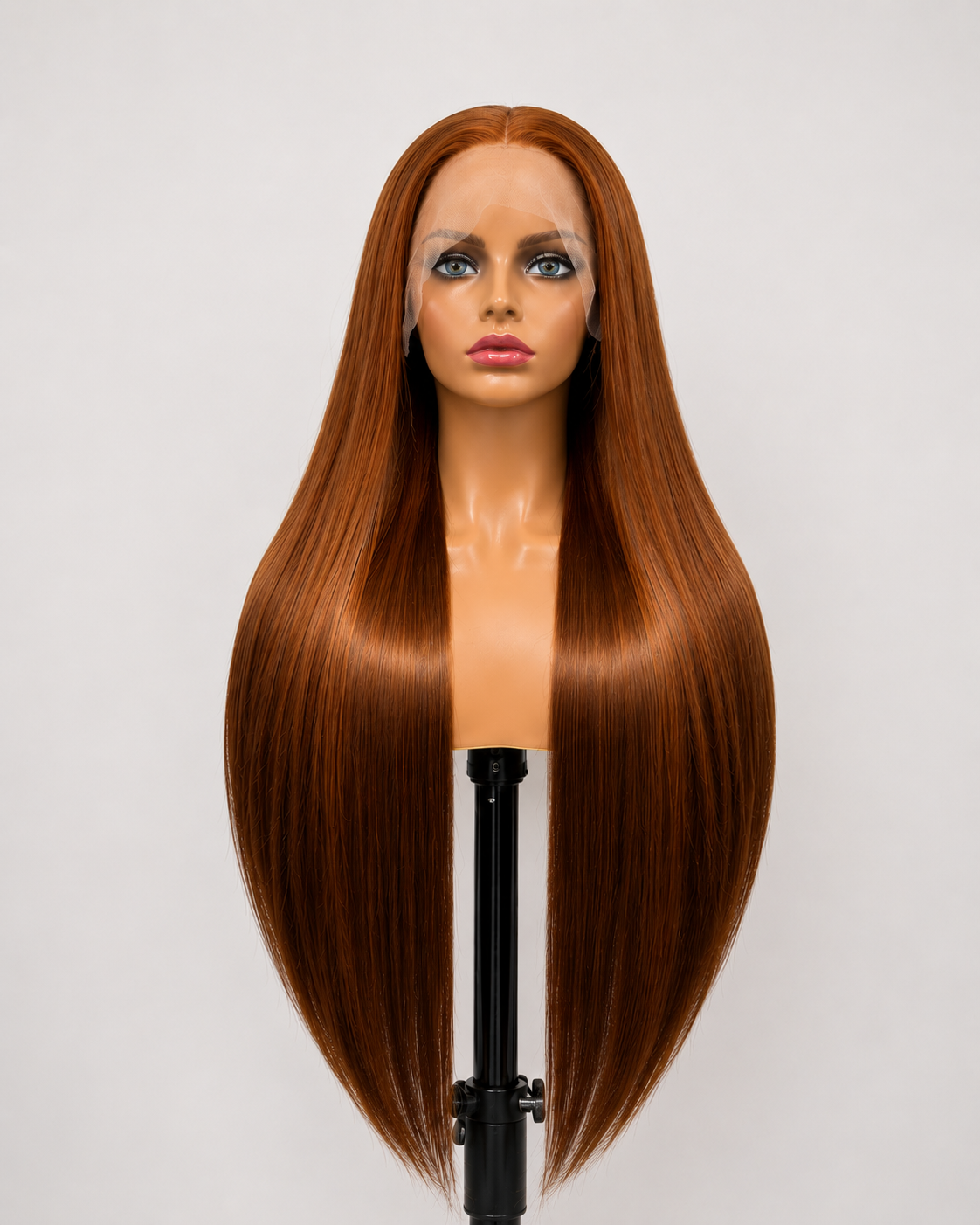 Emberlyn | Long Straight Auburn Lace Front Wig