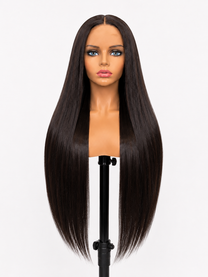 Velour | Long Straight Espresso Brown Lace Front Wig
