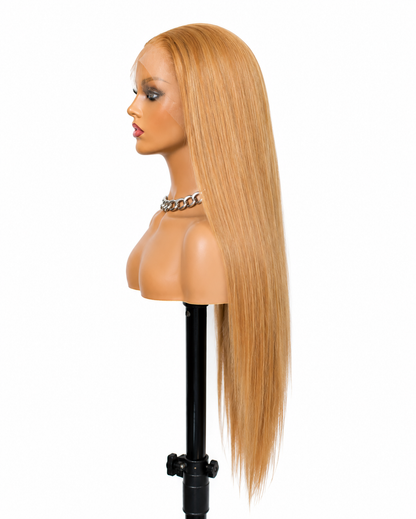 Soleil | 24" Long Straight Blonde Lace Front Wig