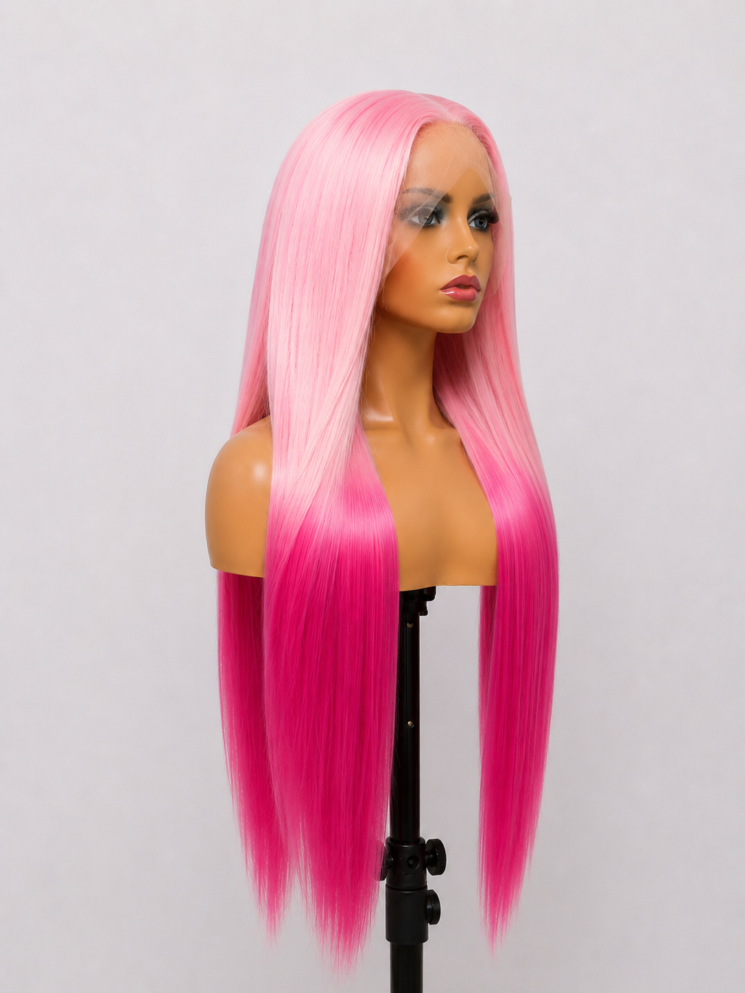 Pink Paradise | 30" Long Straight Lace Front Wig