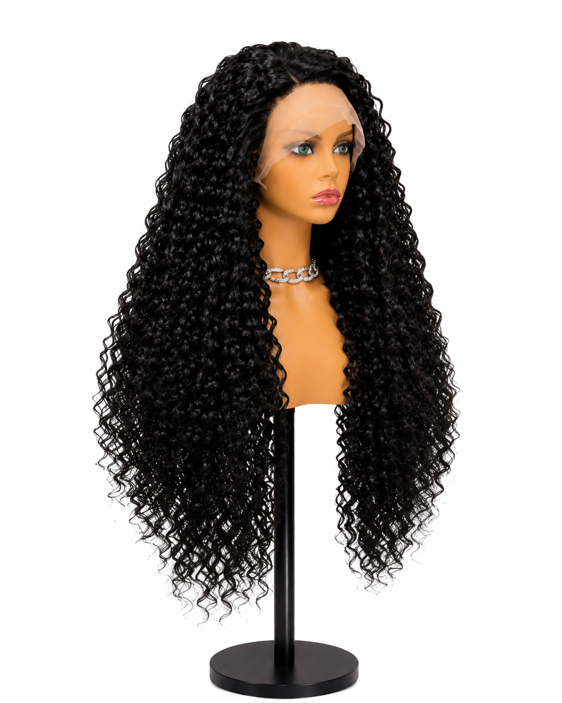 Zaria | 30" Long Defined Curl Lace Front Wig