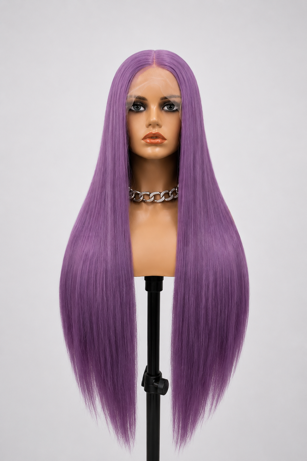 Purple Reign | 30" Long Straight Lace Front WIG