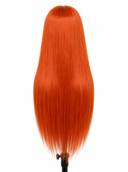 Phoenix | Long Straight Burnt Copper Lace Front Wig