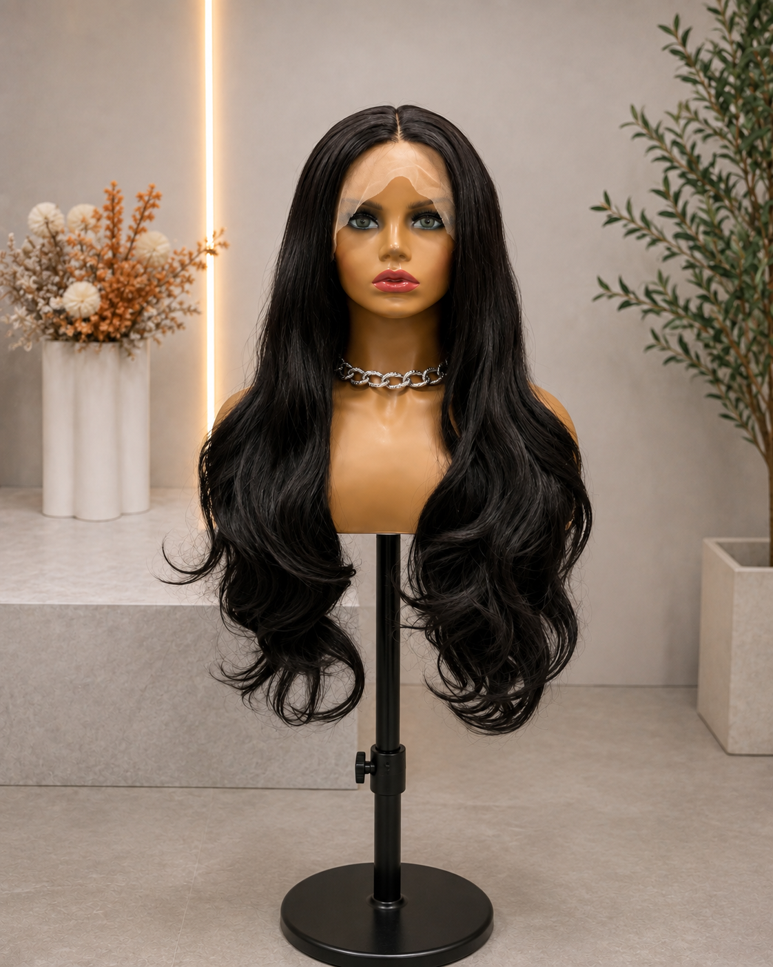 Bella | 26" Long Layered Body Wave Lace Front Wig