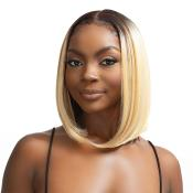 Human Hair Blend HD Lace Frontal Wig – Glueless Melt | Hand-Tied 13×6 Dot